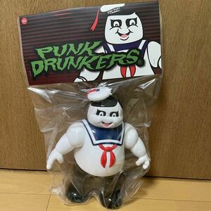 PUNK DRUNKERS × UNBOX INDUSTRIES GHOSTBUSTERS ゴーストバスターズ マシュマロマン ノーマル パンクドランカーズ ソフビ 新品 未開封品