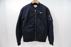 coco* master ba knee *PG* long sleeve double Zip outer * with cotton * navy blue * navy *1(M)*USED* letter pack post service plus shipping possible *69897