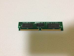 中古品 メルコ BUFFALO 2004XMC-D PC-9801-61互換SIMM 2MB 現状品⑮