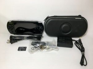 ○【同梱B】【中古】ソニー SONY PSP-3000 ケース・充電器・メモリースティック付属 通電確認済 現状品 2400031145332