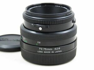 [20726T1]★ほぼ新品級★ZENZA BRONICA ZENZANON-PE 75mm F2.8