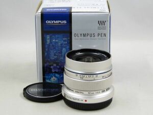 [20739R1]★新品級★OLYMPUS M.ZUIKO DIGITAL ED 12mm F2 元箱付き