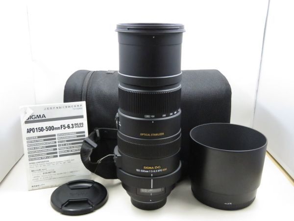 2023年最新】ヤフオク! -シグマ apo 150-500mmの中古品・新品・未使用