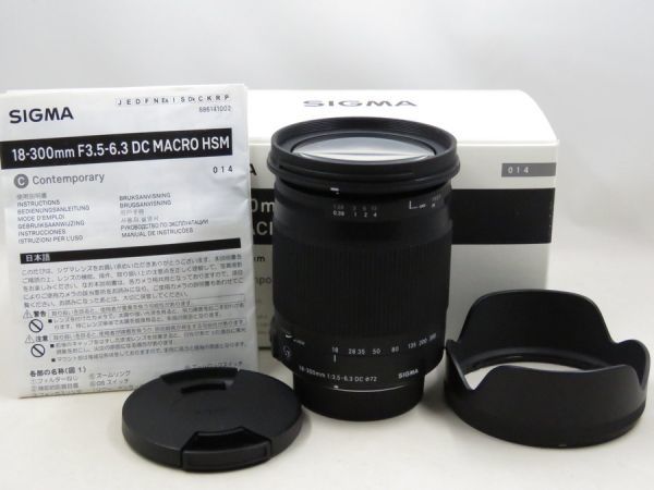 元箱取扱説明書付☆極上品☆ SIGMA シグマ18-300mm | JChere雅虎拍卖代购