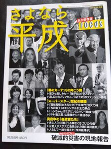 スキャンダル　写真　さよなら平成　FOCUS　永久保存版　週刊新潮　別冊