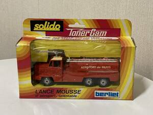 送料無料　ミニカー フランス ソリド（solido） LANCE MOUSSE 消防車