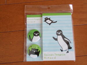 SUICAペンギン　Suica' s Penguin+Kitaca MAGNET&MEMO