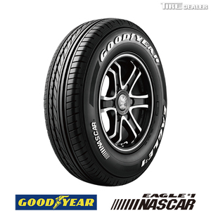 グッドイヤー 215/65R16C 109/107R GOODYEAR EAGLE #1 NASCAR ナスカー ホワイトレター サマータイヤ