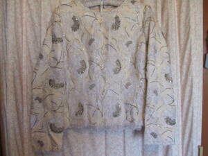  seeing!!* cheap * ribbon tape * beads embroidery * gorgeous . outer garment *