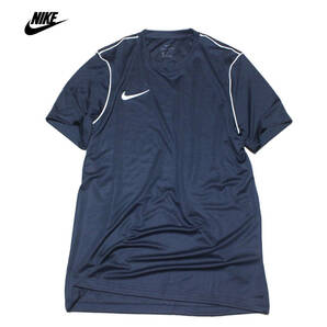 【新品】ナイキ パーク 半袖 Tシャツ【410：紺】L NIKE ドライフィット 高機能 ランニング マラソン ジョギング トレーニング ジムの画像1