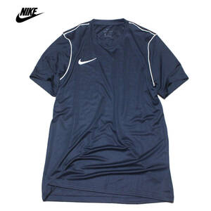 【新品】ナイキ パーク 半袖 Tシャツ【410：紺】L NIKE ドライフィット 高機能 ランニング マラソン ジョギング トレーニング ジム