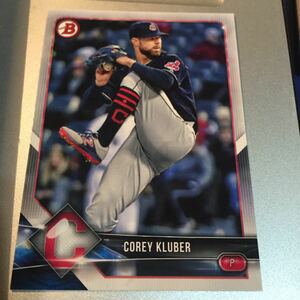 2018 bowman COREY KLUBER