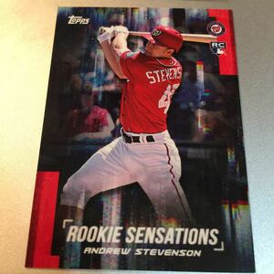 2018 topps ondemand ROOKIE SENSATIONS ANDREW STEVENSON