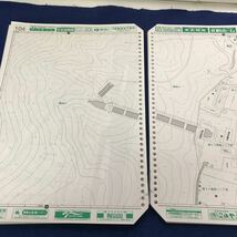 F31-014 ゼンリン住宅地図'93 北海道札幌市中央区 ルーズリーフタイプ 書き込み、地面水ヨレ、破れあり 目視の限り確認_画像6