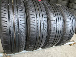 23年製バリ山 195/60R17 90H ◆ダンロップ ENASAVE EC300+◆ 4本 J599 夏タイヤ