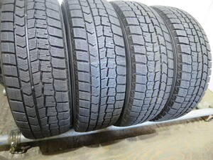 20年製バリ山 185/65R15 88Q ◆ダンロップ WINTER MAXX WM02◆ 4本 B203 スタッドレス