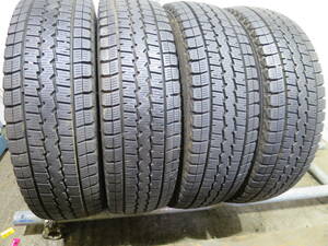 20年製バリ山 195/80R15 107/105L LT ◆ダンロップ WINTER MAXX SV01◆ 4本 B404 スタッドレス