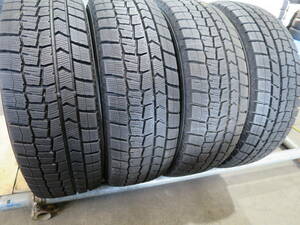 19年製バリ山 195/65R15 91Q ◆ダンロップ WINTER MAXX WM02◆ 4本 B537 スタッドレス