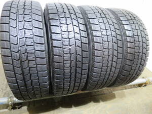 18年製バリ山 205/60R16 92Q ◆ダンロップ WINTER MAXX WM02◆ 4本 B303 スタッドレス