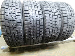 18年製バリ山 205/55R16 91Q ◆ダンロップ WINTER MAXX WM01◆ 4本 B628 スタッドレス