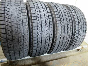 19年製バリ山 225/65R17 102Q ◆ブリヂストン BLIZZAK DM-V3◆ 4本 B333 スタッドレス