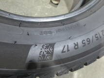 20年製 215/65R17 99T ◆ミシュラン X-ICE SNOW◆ 4本 B713 スタッドレス_画像10