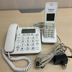 HT15-80 Panasonic パナソニック デジタルコードレス電話機 子機 KX-FKD404-W2 親機 VE-GD25-W 通電確認済