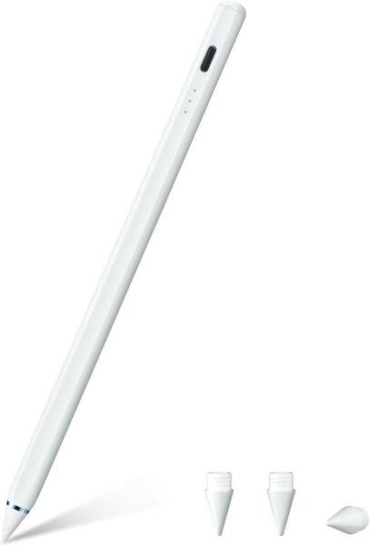  iPad ペン タブレット 急速充電 スタイラスペン 超高感度 iPad専用 1mm極細ペン先 USBtype-c充電式