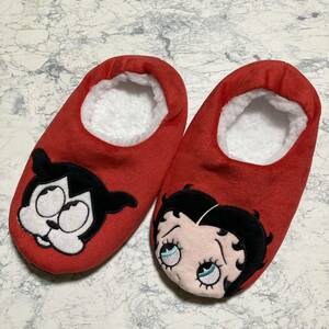 新品未使用　Betty Boop ベティ・ブープ　ベティちゃん　ルームシューズ