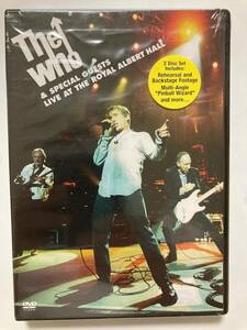 【DVD-ROCK】ザ・フー（THE WHO)「THE WHO ＆ SPECIAL GUESTS LIVE AT THE ROYAL ALBERT HALL」レア新品DVD2枚セット(北米仕様),US盤,RO145