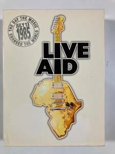 【DVD-ROCK】オムニバスコンサート「LIVE AID」（レア）中古DVD4枚組(北米仕様）、USオリジナル初盤、RO-156