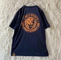 【アパレル】☆美品☆ NJPW 1972 プロレスリング メッシュ Tシャツ ネイビー LL KING of SPORTS メンズ 人気 おしゃれ 古着_画像4