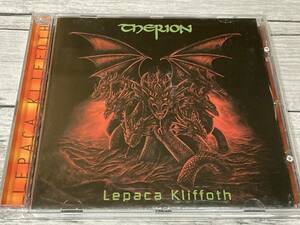 メロデス　THERION / Lepaca Kliffoth　輸入盤CD　メロディック・デスメタル