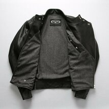 高品質 レザージャケット 本革 カウハイド ライダース 牛革 バイクレザー 革ジャン メンズファッション ジャンパー アメカジ S～4XL_画像6