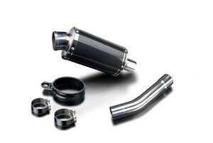 DELKEVIC スリップオンカーボンオーバルマフラー★SUZUKI GSXR750 K1-K5 2000-2005 225mm KIT03A7