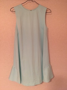 deicy deicy hem flair Mini One-piece mint green rear little height . short . design wedding . party also last price cut 