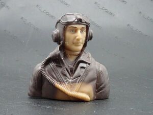 ラジコン飛行機 イギリス軍　操縦士　パイロット人形　高75㎜　横75㎜　マチ幅42㎜　品番2100