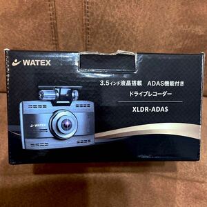 [送料無料] WATEX ドライブレコーダー　3.5インチ液晶搭載　ADAS機能付き　XLDR-ADAS-NR-B 美品