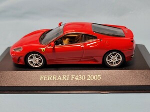 新品未展示　ixo FERRARI F430 2005 1/43 赤