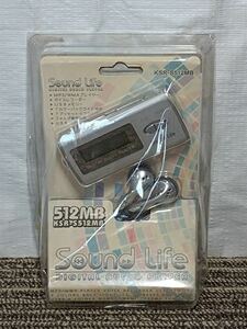 [八514]【新品未開封】RWC/デジタルオーディオプレーヤー/Sound Life/KSR-S512MB