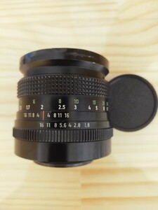 * rare goods * CARLZEISS Carl Zeiss JENA DDR PANCOLAR 80mm F1.8 M42 mount 