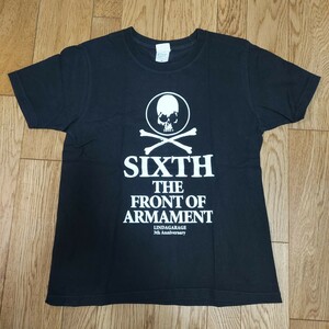 クローズ WORST 河内鉄生 六代目武装戦線 LINDAGARAGE 3th Anniversary Tシャツ Mサイズ 黒 半袖Tシャツ 