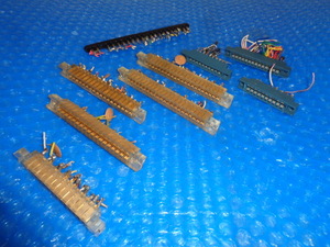 FT-101 FT-101Z basis board for socket 8 piece other Yaesu wireless HF machine parts : postage 300 jpy 