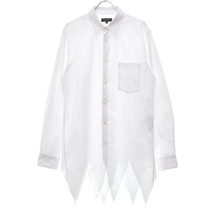 【S】COMME des GARCONS HOMME PLUS / コムデギャルソン オム プリュス 23SS AD2022 PK-B019 ASYMMETRICAL SHIRT長袖シャツ