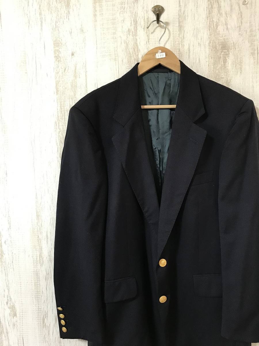 500円引きクーポン】 【未使用品級】Aquascutum L 金ボタン テーラード