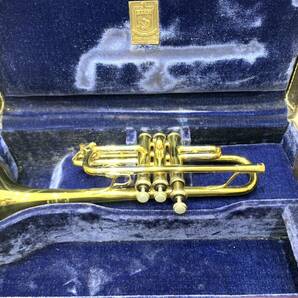 M1690 Vincent bach Stradivarius ストラディバリウス Model 304 トランペット ハードケース付き 動作は未確認の画像10