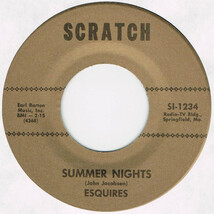 ●ESQUIRES / SETTLE DOWN / SUMMER NIGHTS [US 45 ORIGINAL 7inch シングル GARAGE 新品同様 試聴]_画像2