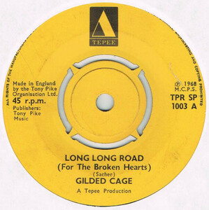 ●GILDED CAGE / LONG LONG ROAD [UK 45 ORIGINAL 7inch シングル MOD ORGAN 試聴]