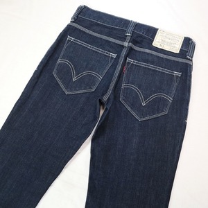 Levi's 511 リーバイス EU511-0035 濃紺ストレートジーンズ スリムフィット メンズデニム W30 M相当