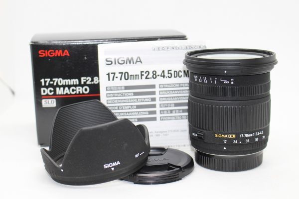 シグマ 17-70mm F2.8-4.5 DC MACRO (ﾍﾟﾝﾀｯｸｽ用) オークション比較